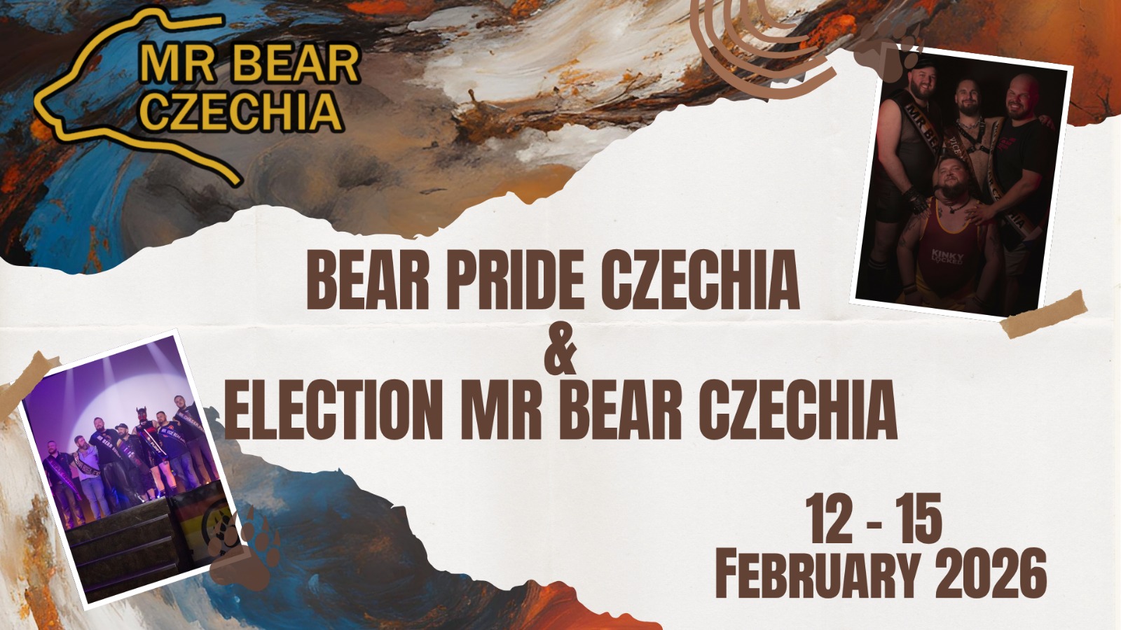 Bear Pride Czechia & Election Mr Bear Czechia 2026